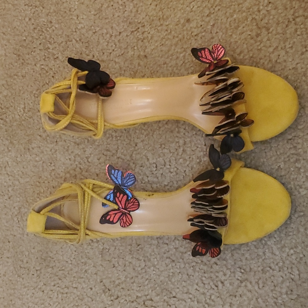 Butterfly decorative Heels